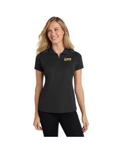 Port Authority - Women's Pinpoint Mesh Zip Polo