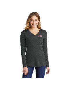 District - Women's Perfect Tri Longsleeve Hooded T-shirt