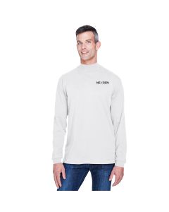 Devon &amp; Jones Sueded Cotton Jersey Mock Turtleneck
