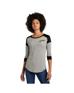New Era - Ladies Heritage Blend 3/4-Sleeve Baseball Raglan Tee