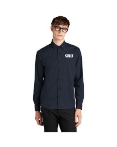 MERCER+METTLE Longsleeve Stretch Woven Shirt