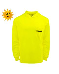 Radians - Non-ANSI Hooded Mesh Longsleeve T-Shirt