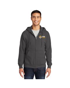 Port & Company - Essential Fleece Full-Zip Hooded Sweatshirt