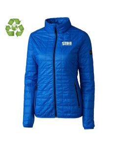 Cutter & Buck - Women's Rainier PrimaLoft Eco Insulated Full-Zip Puffer Jacket